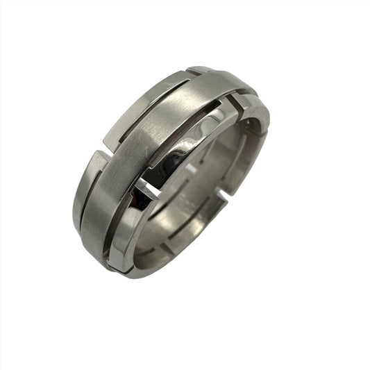 High-Quality Palladium Wedding Band. Henry D Johnstone Jewellers. Alderley Edge, Poynton, Cheshire.