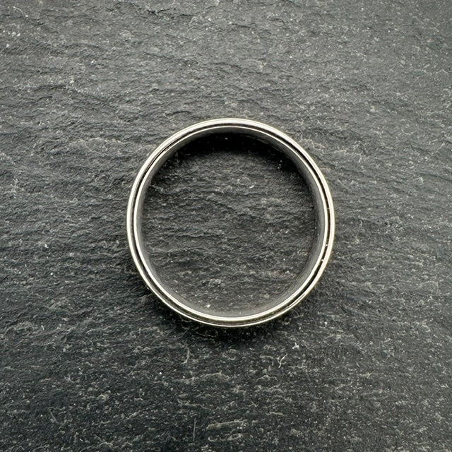 Pre-Owned: 18ct white gold & round brilliant cut diamond channel set eternity ring - Full hoop.