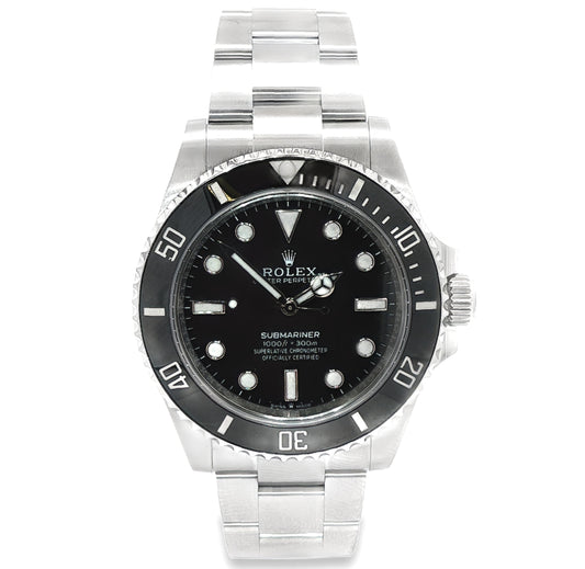 Pre-Owned: Unworn Stainless Steel Oyster Perpetual 41.0mm Rolex 'Submariner'' Automatic Bracelet Watch