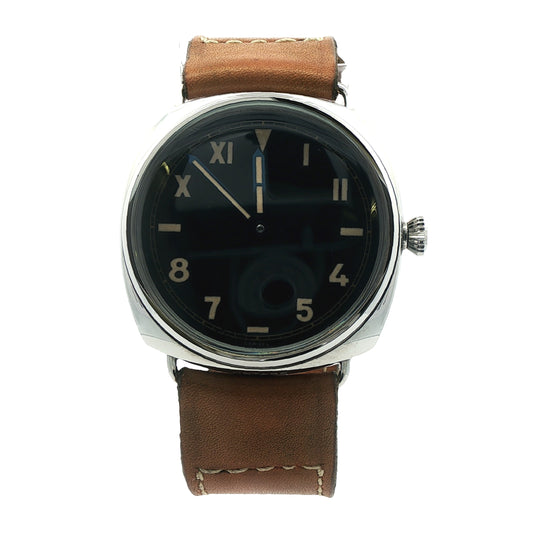 Pre-Owned: One Stainless Steel Panerai 'Radiomir' 'Vintage' California 3 days Manual Wind Watch.