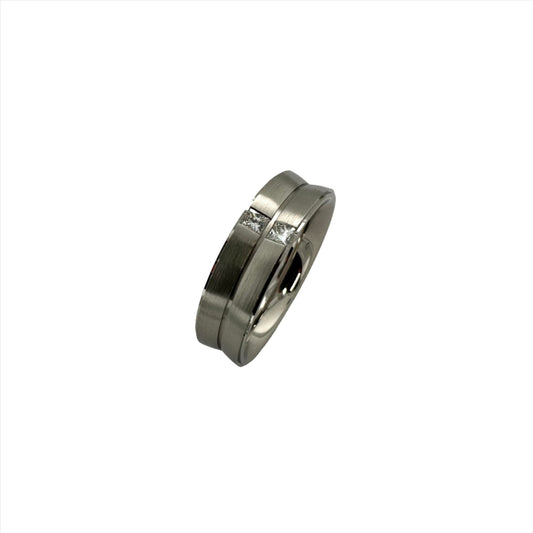 Christian Bauer Palladium 950 Wedding Band. Henry D Johnstone Jewellers. Alderley Edge, Poynton, Cheshire.