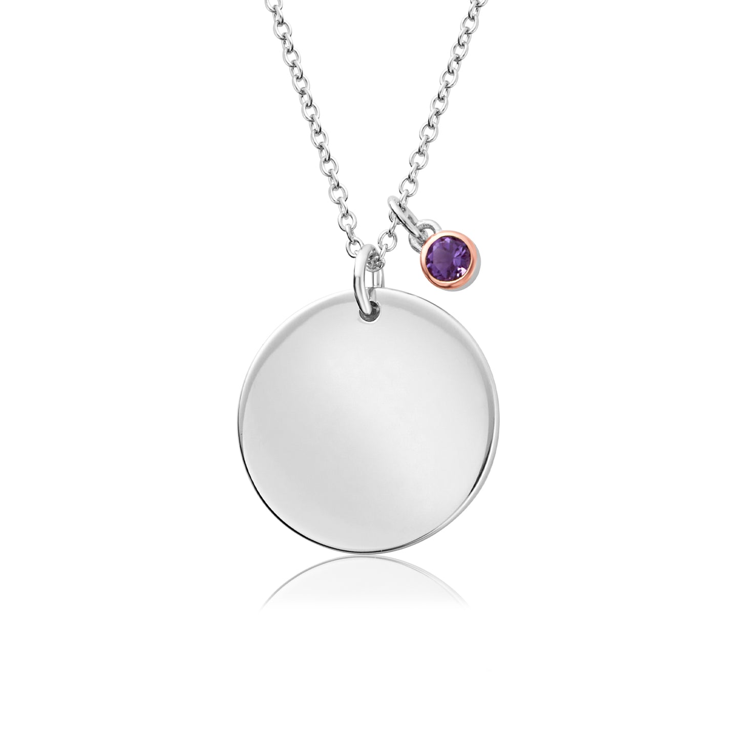 Clogau 'Celebration February' birthstone pendant - 3SCLC0116.