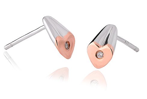 Clogau 'Cariad' Earrings - 3SCTE.