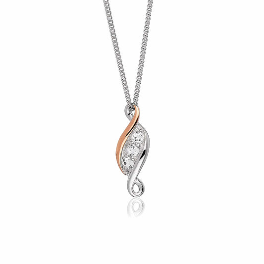 Clogau 'Past Present Future' pendant - 3SPPFP