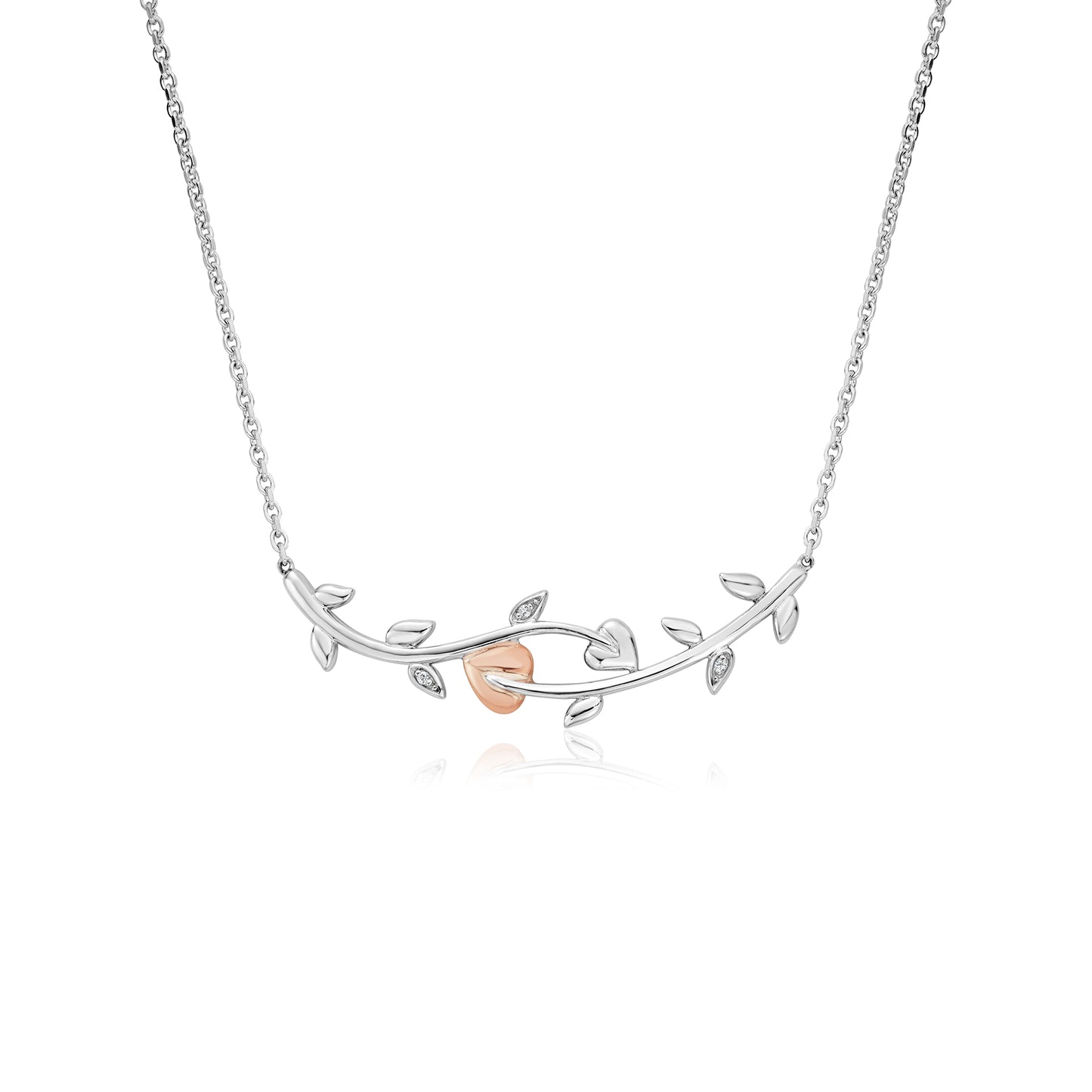 Clogau 'Vine of life' necklace. - 3STOLO237.