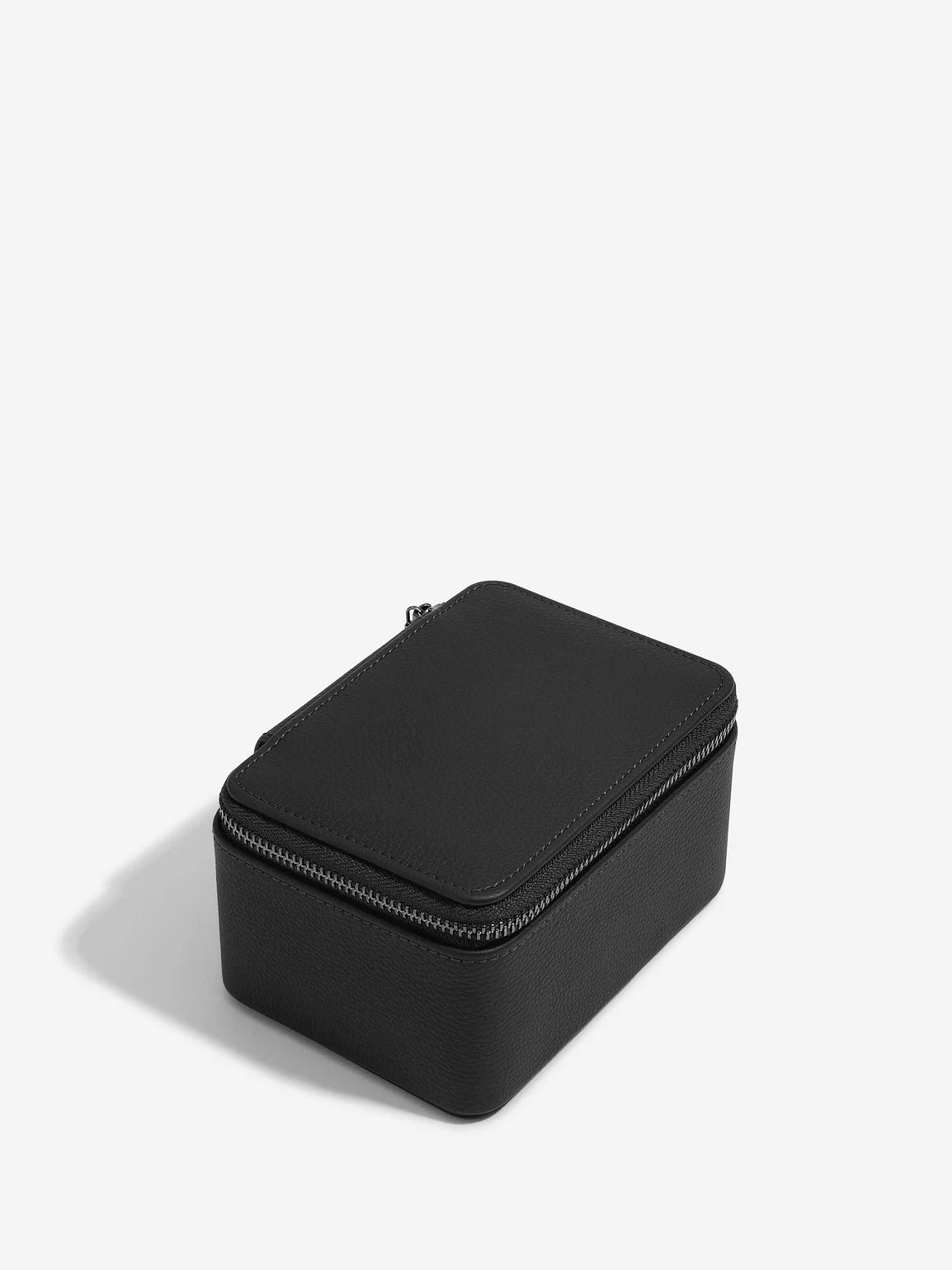 Stackers large zipped travel watch box - Black.