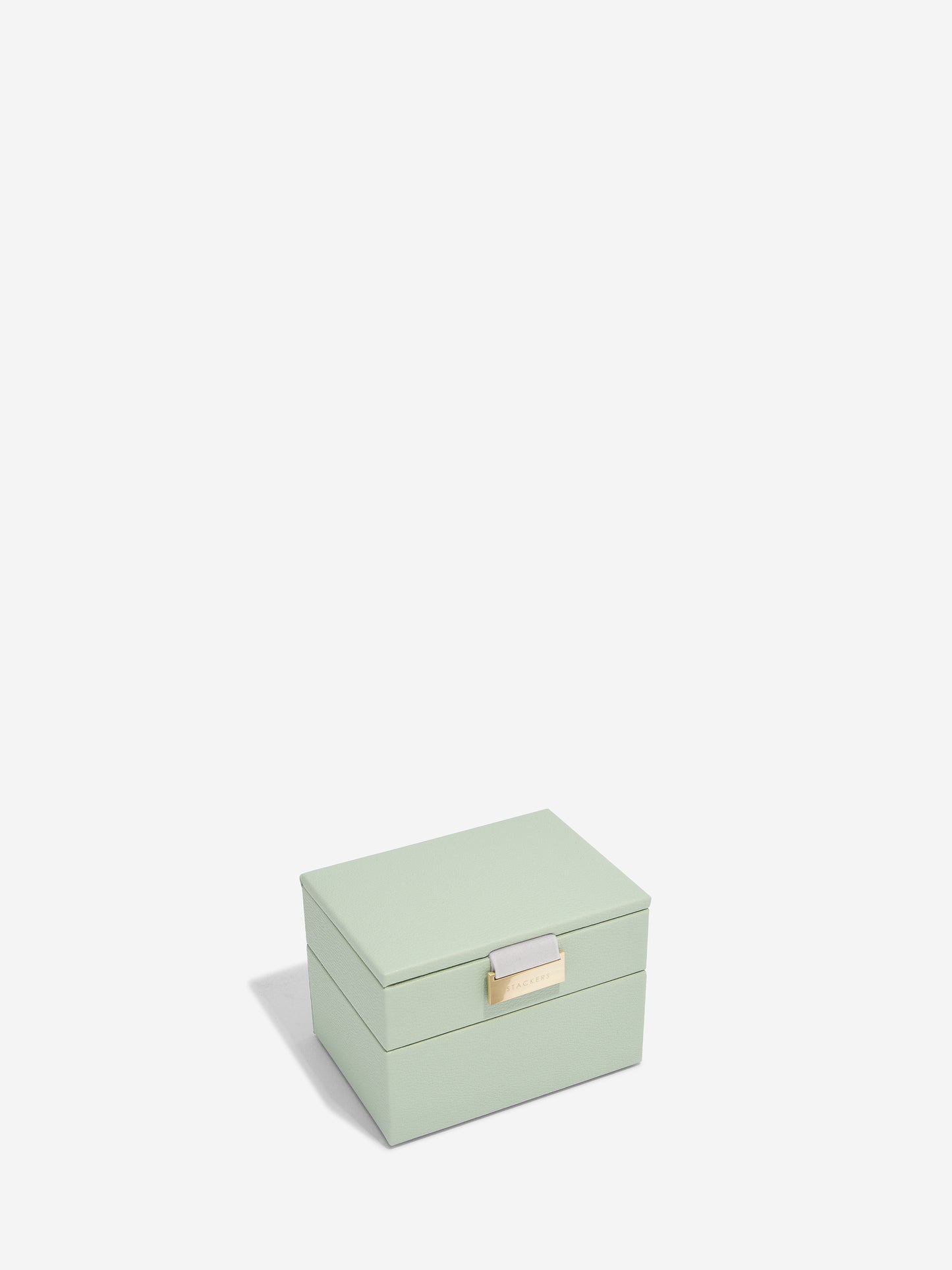 Stackers Micro Jewellery Box Sage Green