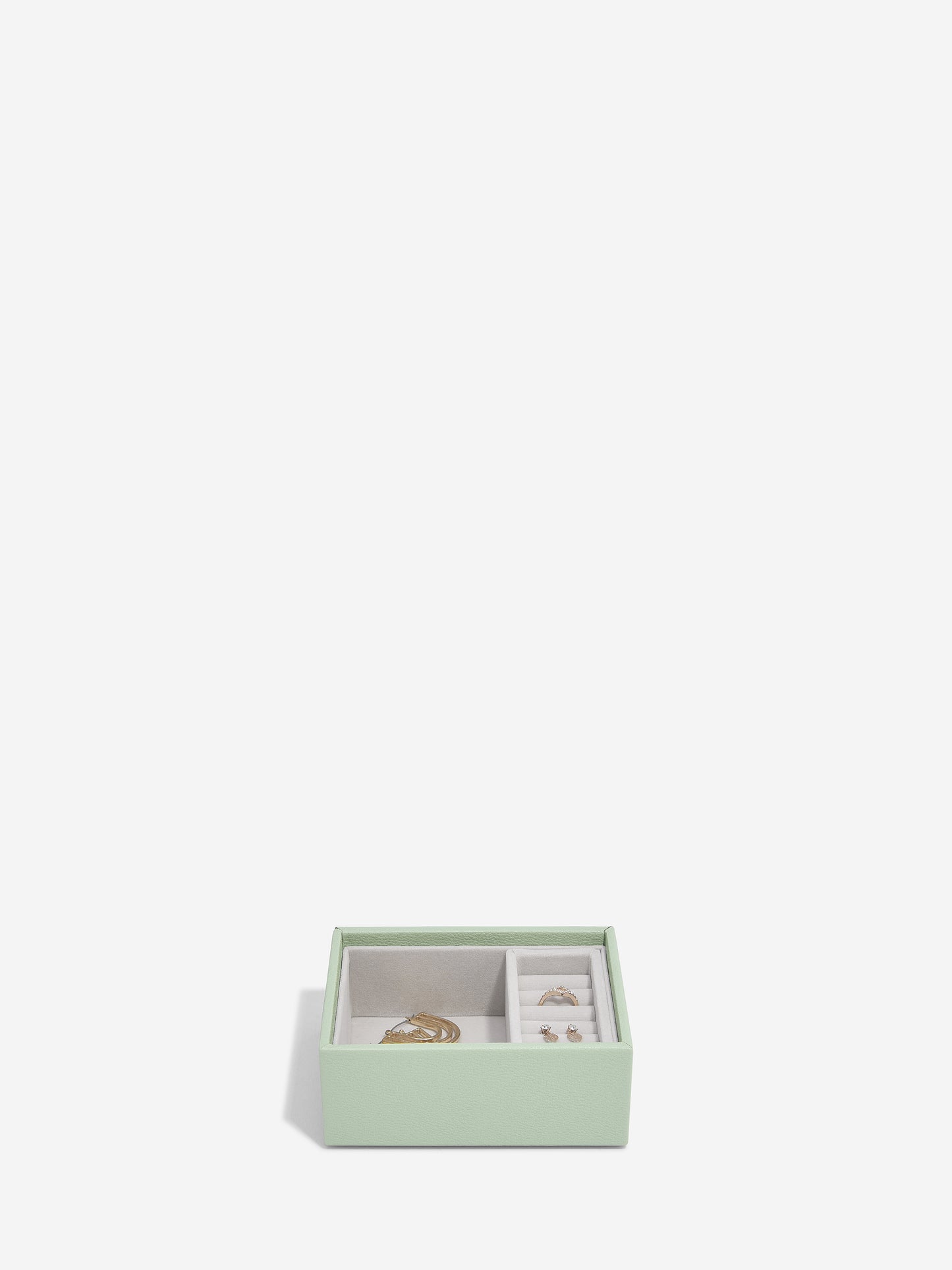 Stackers Micro Jewellery Box Sage Green
