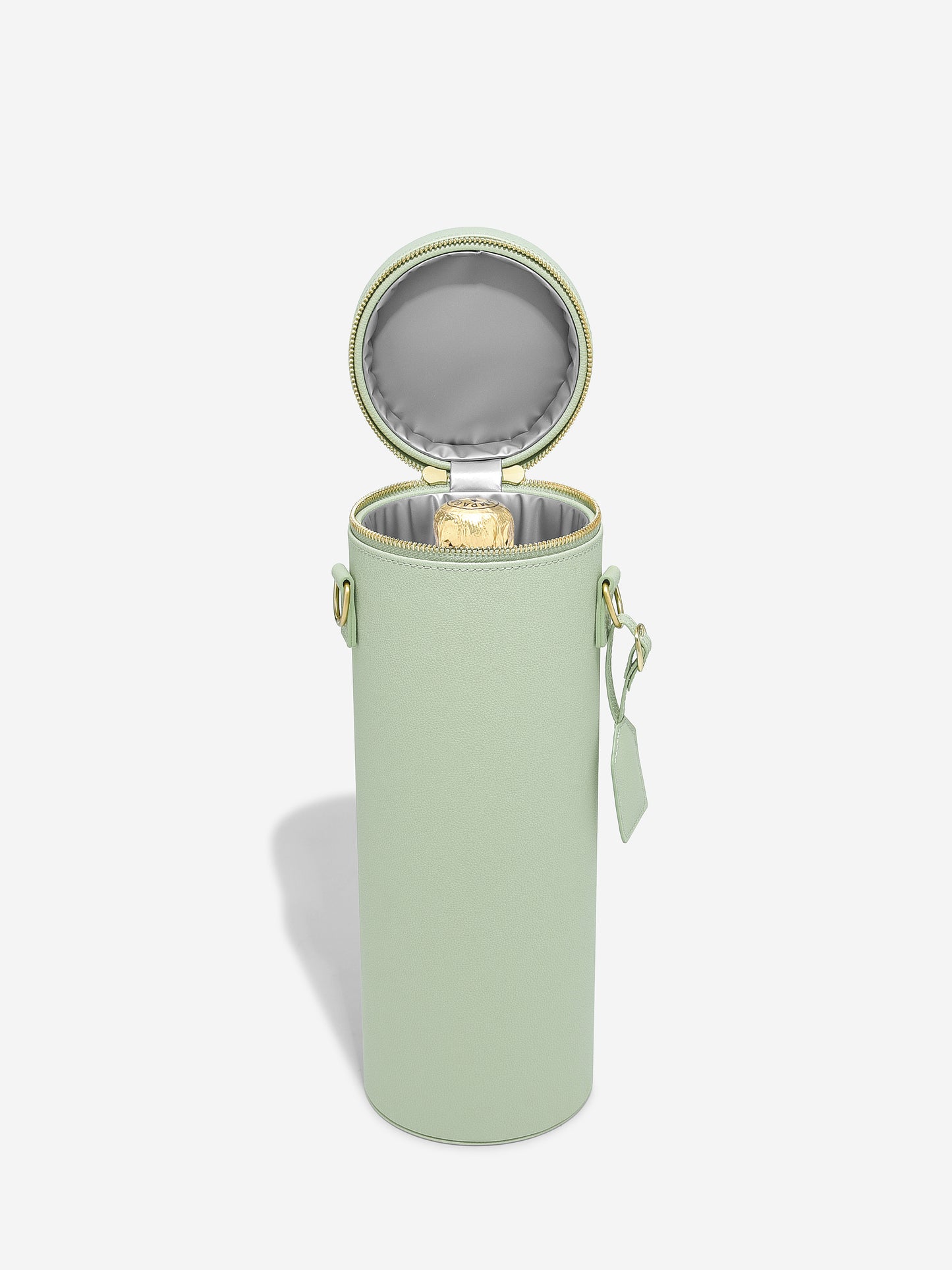 Stackers Champagne Bag Sage Green.