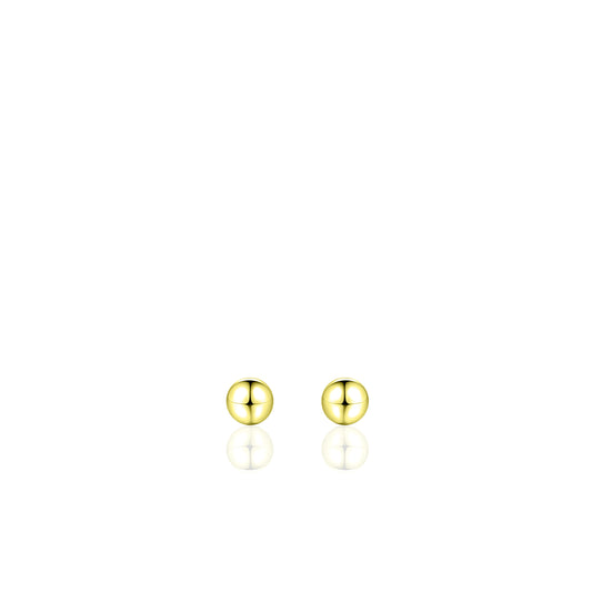 Gisser Gold plated Silver Stud Earrings. BO4Y