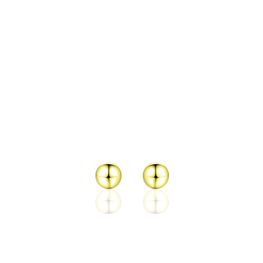 Gisser Gold plated Silver Stud Earrings. BO5Y
