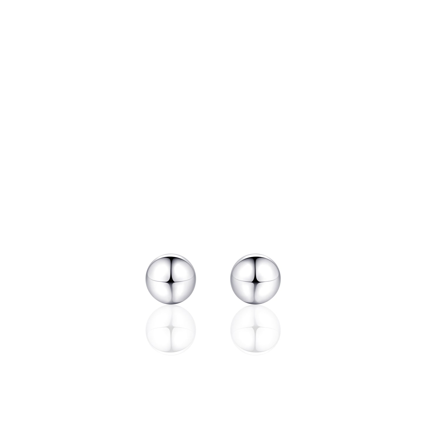 Gisser Sterling Silver Stud Earrings. BO6