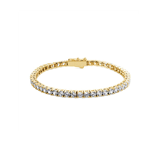 Carat 'Hailey' Round Prong Tennis Bracelet  - CB925Y-Hail