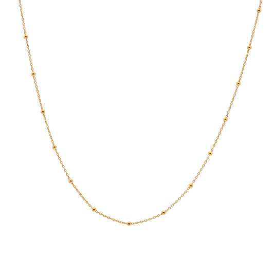 Hot Diamonds Embrace beaded  Cable chain   CH098.