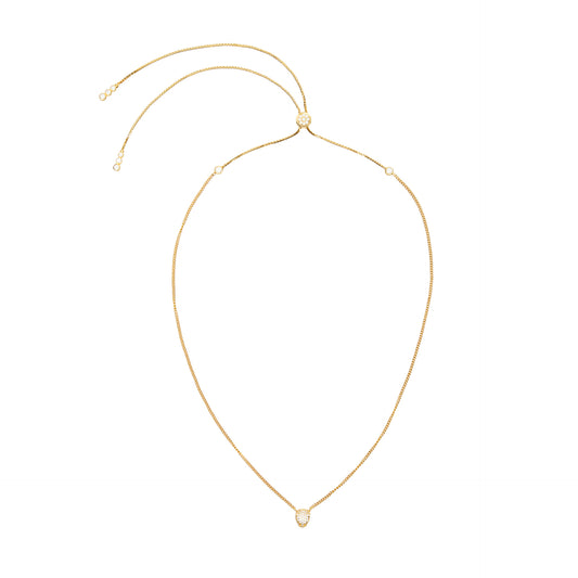 Carat 'MauMau' Pendant Necklace Gold Vermeil  - CN925Y-Maum