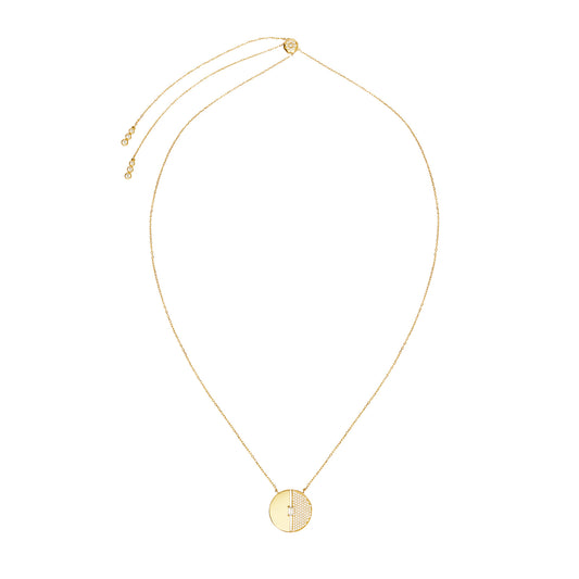 Carat 'Priya' necklace in gold vermeil - CN925Y-PRIY-W