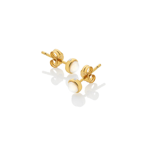 Hot Diamonds Mother of Pearl studs DE755.