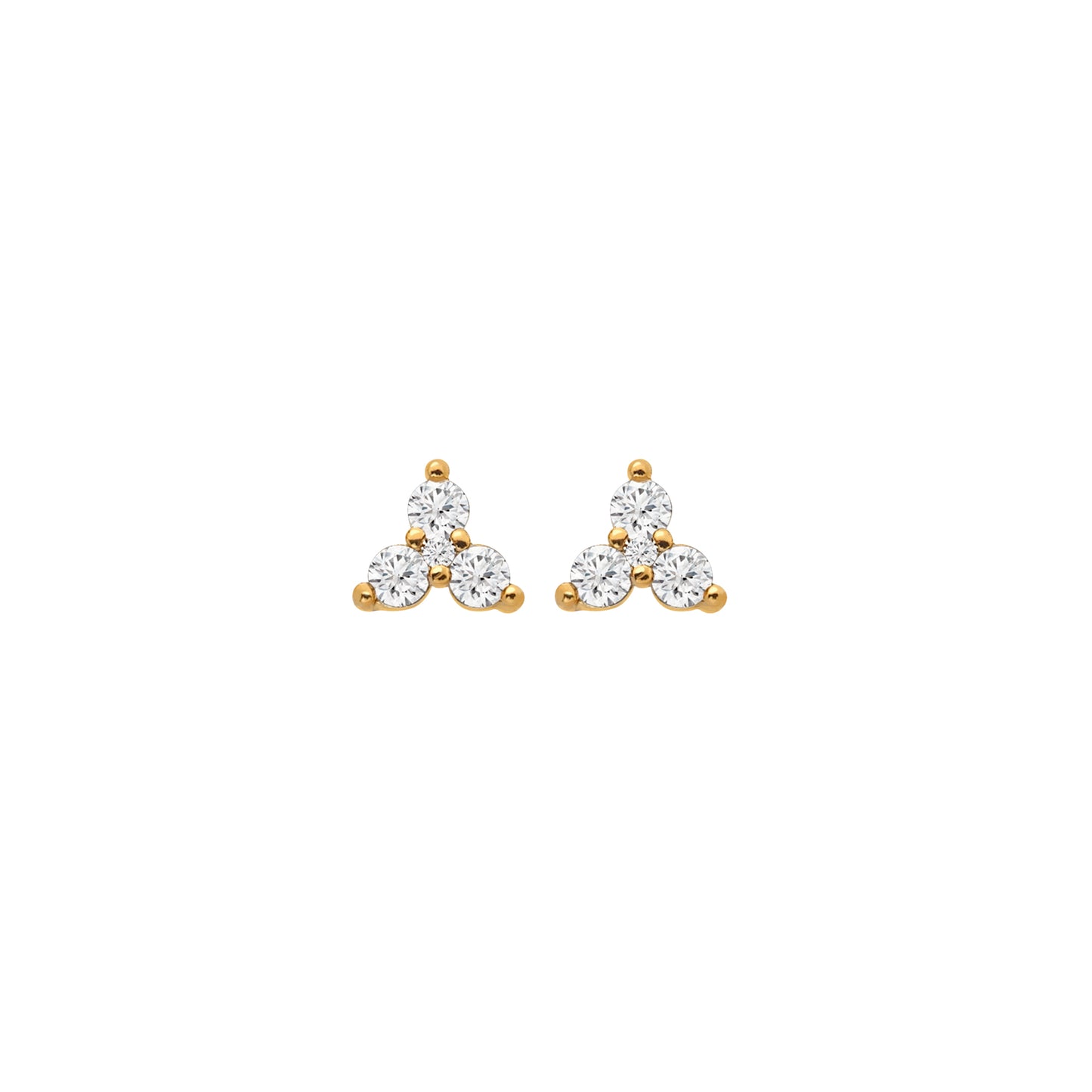 Hot Diamonds JJ White Topaz stud earrings -  DE759.