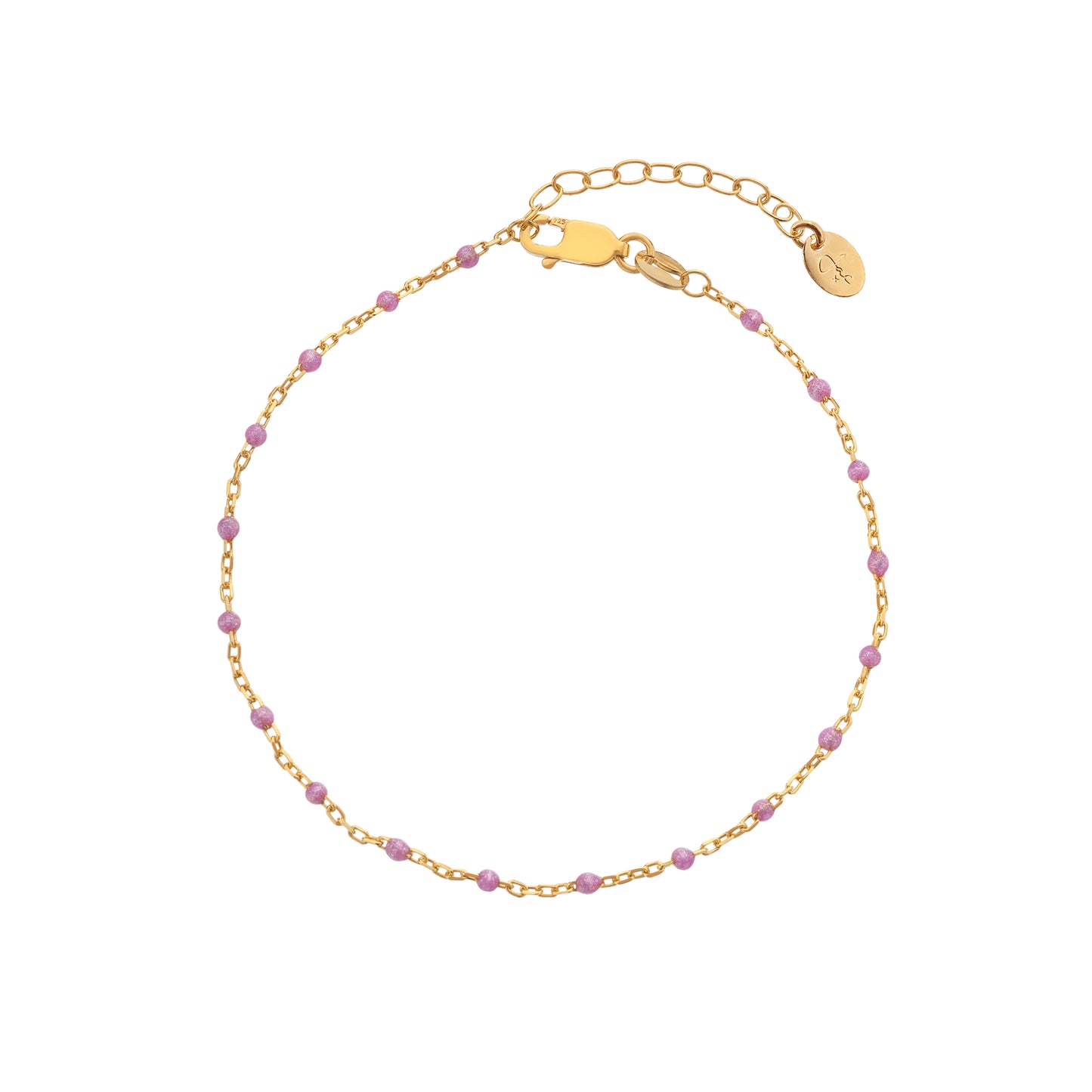 Hot Diamonds JJ Ocean Bracelet lilac  DL659.