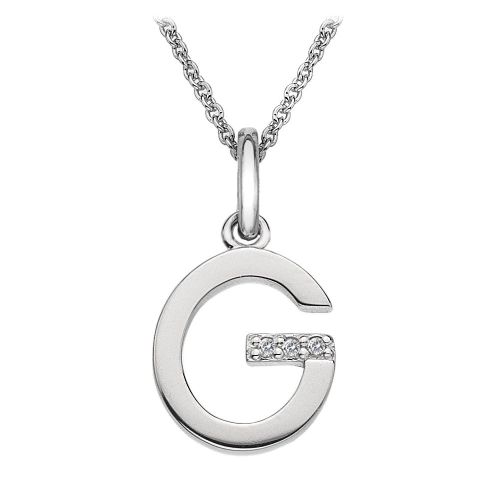 Hot Diamonds Love Letter G Micro Pendant DP407.