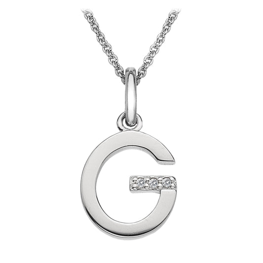 Hot Diamonds Love Letter G Micro Pendant DP407.
