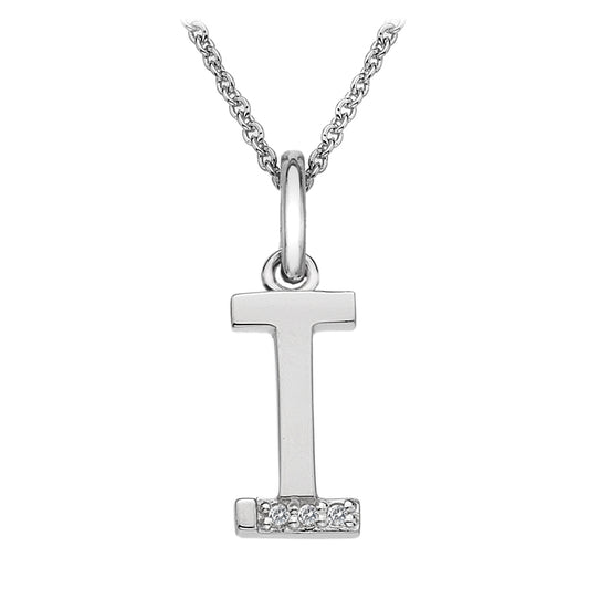 Hot Diamonds Love Letter I Micro Pendant DP409.