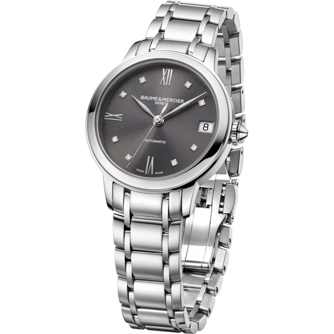 Baume & Mercier 'Classima' Stainless Steel Automatic Bracelet Watch MOA10610