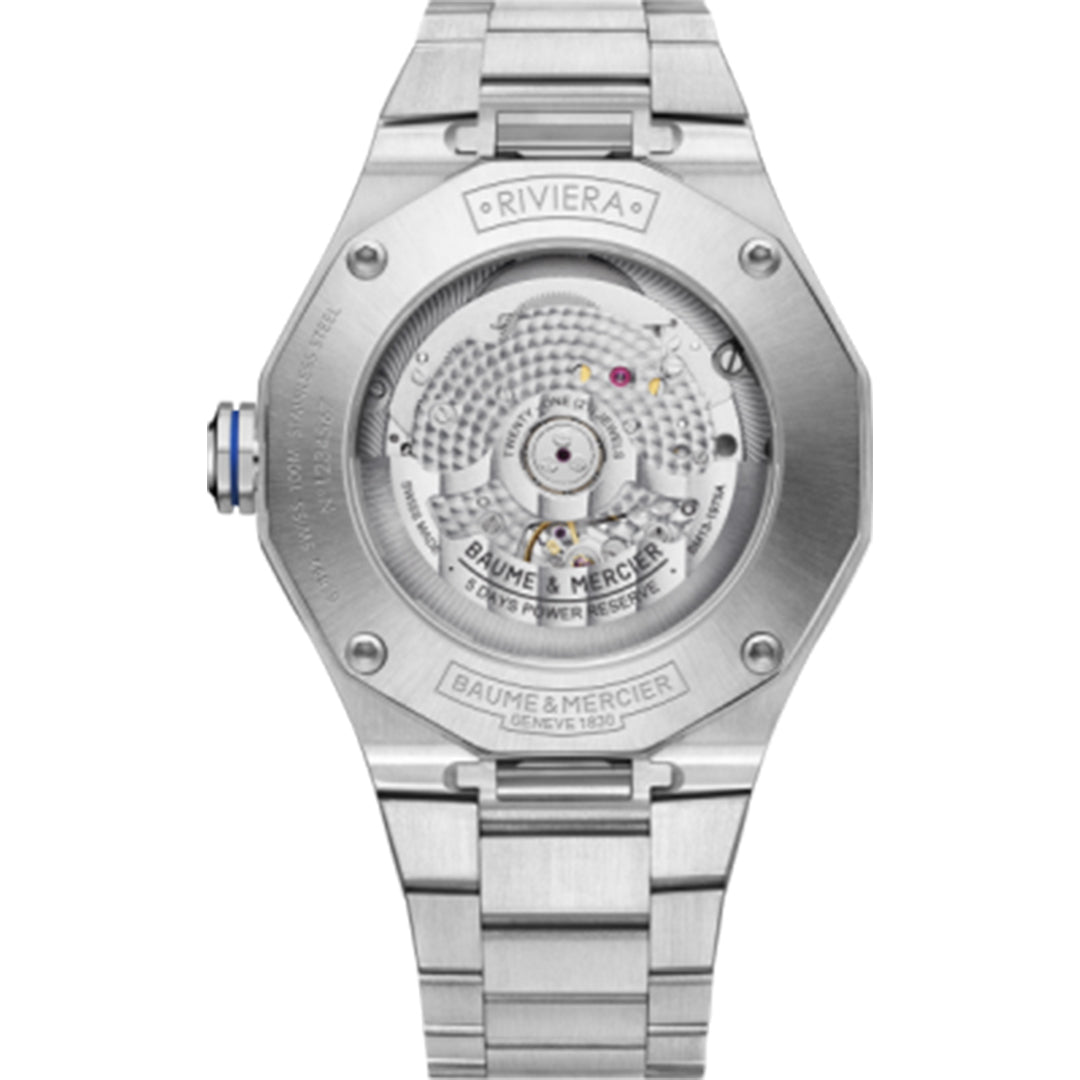 Baume & Mercier 'Rivera' Stainless Steel Bracelet Watch MOA10616.