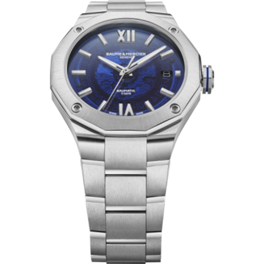 Baume & Mercier 'Rivera' Stainless Steel Bracelet Watch MOA10616.