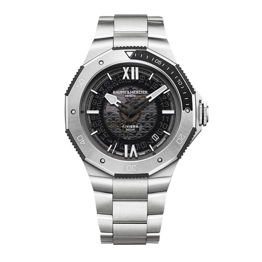 Baume & Mercier stainless steel 'Riviera' bracelet watch - MPA10717.