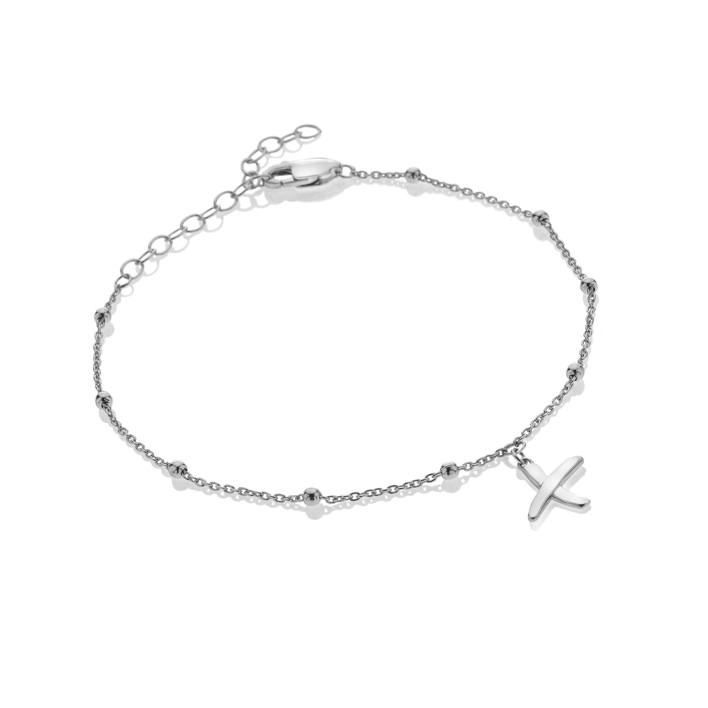 Silver Whisper All My Love Bracelet.