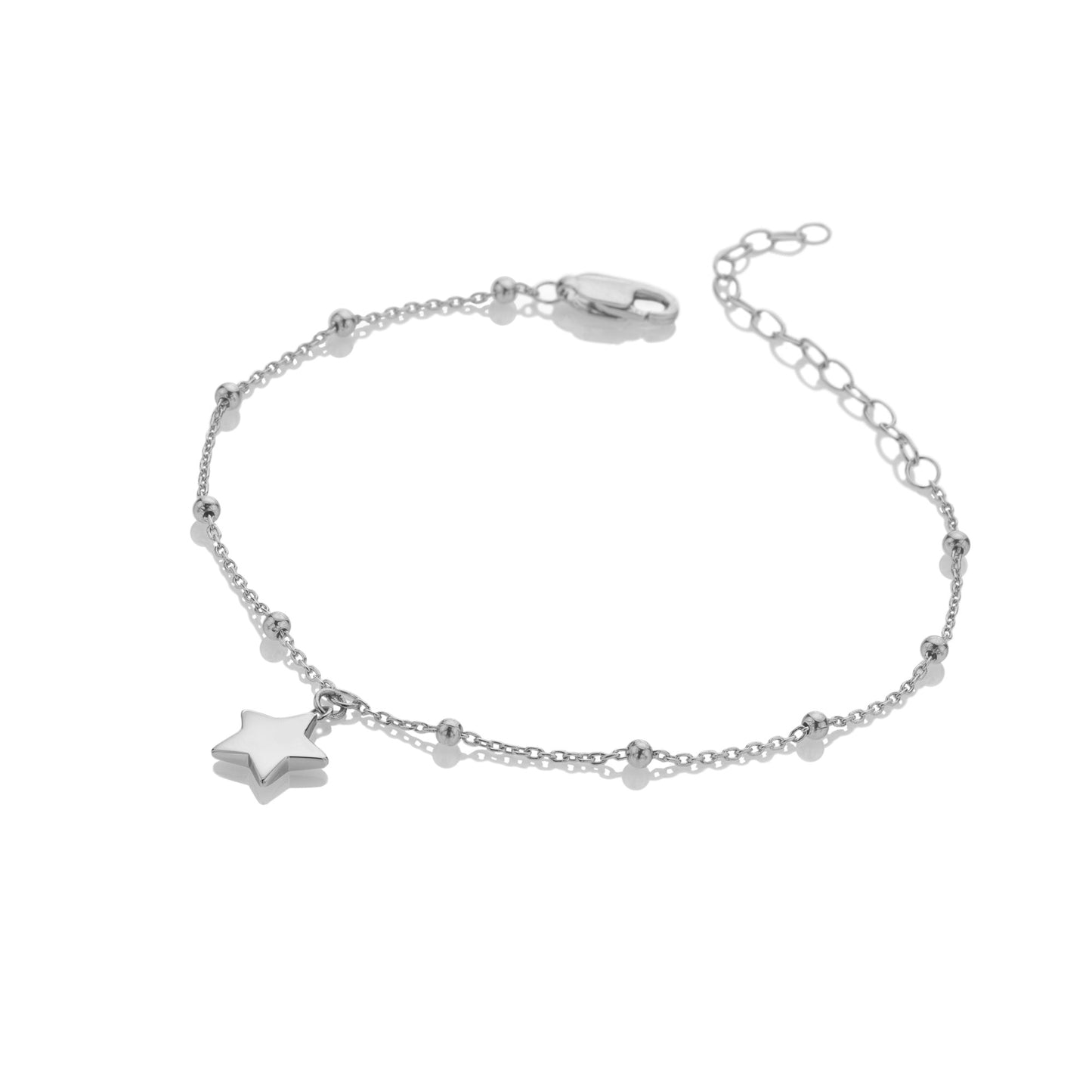 Silver Whisper 40th Birthday Bracelet.