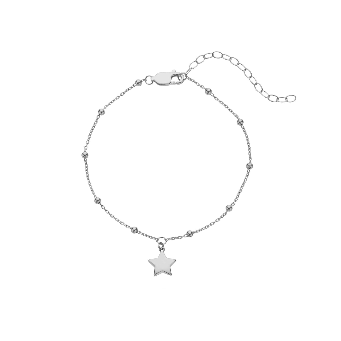 Silver Whisper 40th Birthday Bracelet.