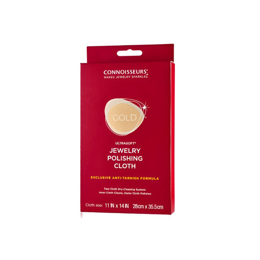 Connoisseurs extra large Ultrasoft 2-ply gold polishing cloth