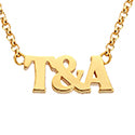 Customisable Silver Name Necklaces