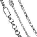 Customisable Silver Name Necklaces
