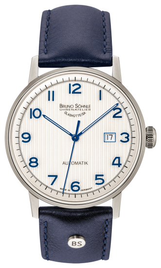 Bruno Söhnle Stuttgart "Big" Automatik Strap watch. Henry D Johnstone Jewellers. Alderley Edge, Poynton, Cheshire.