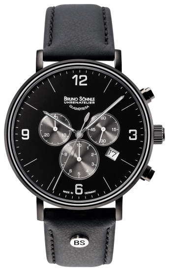 Bruno Söhnle Frankfurt Chronograph Strap watch. Henry D Johnstone Jewellers. Alderley Edge, Poynton, Cheshire.