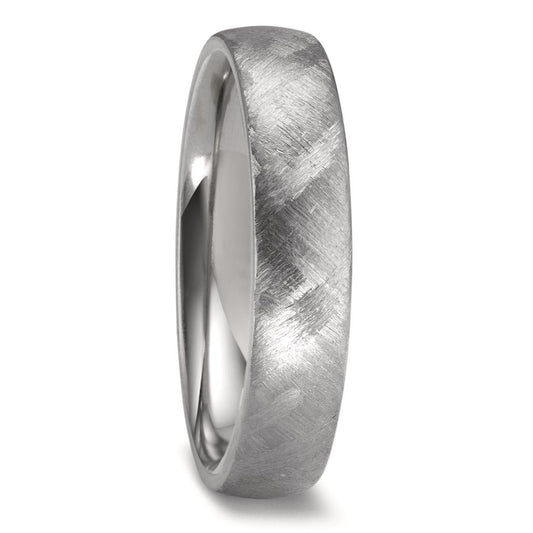 5mm zirconium textured wedding ring. Henry D Johnstone Jewellers. Alderley Edge, Poynton, Cheshire.
