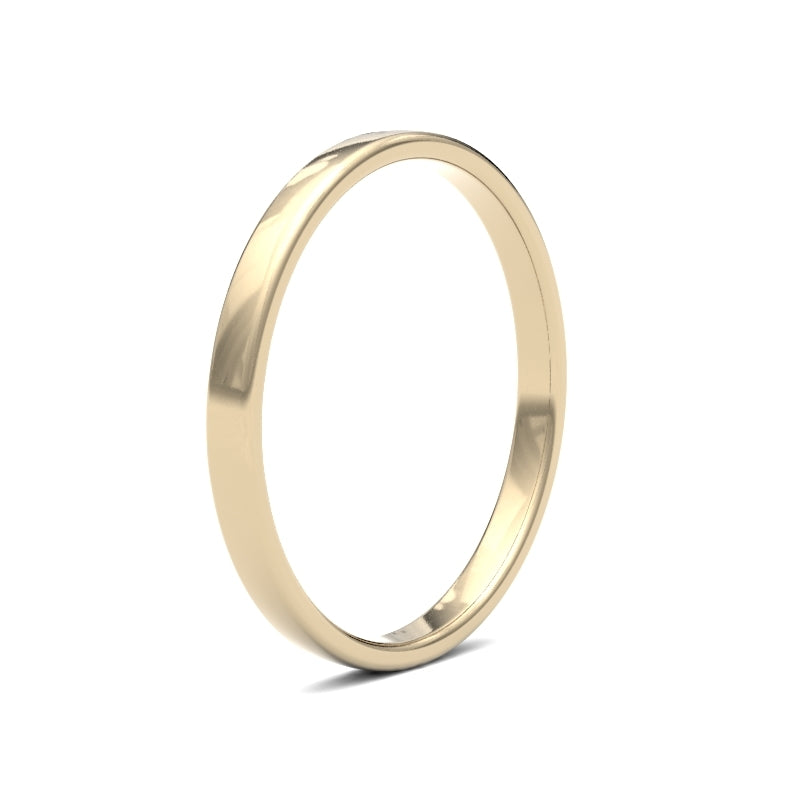 Ladies Soft Court Profile Ring - Versatile Finish Options