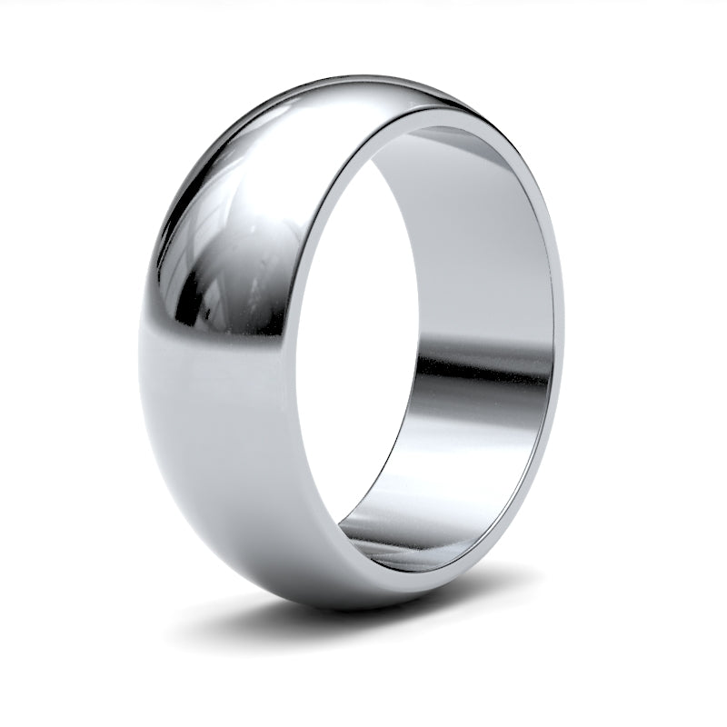 Gents D-Shape Profile Wedding Bands Timeless Symbols of Commitment.