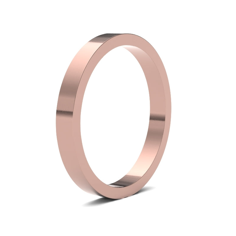 Explore Our Selection of Ladies' Flat Profile Wedding Bands.