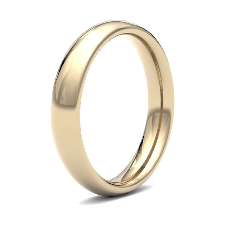 Ladies Court Profile Wedding Bands for Timeless Elegance.