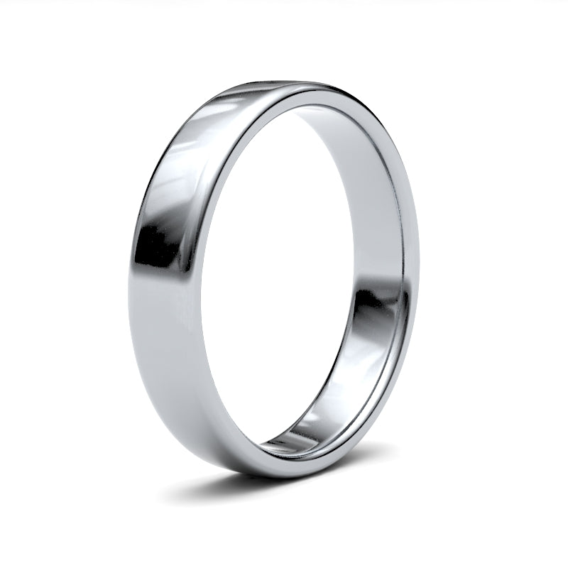 Men's Comfort Fit Wedding Ring with Soft Court Profile