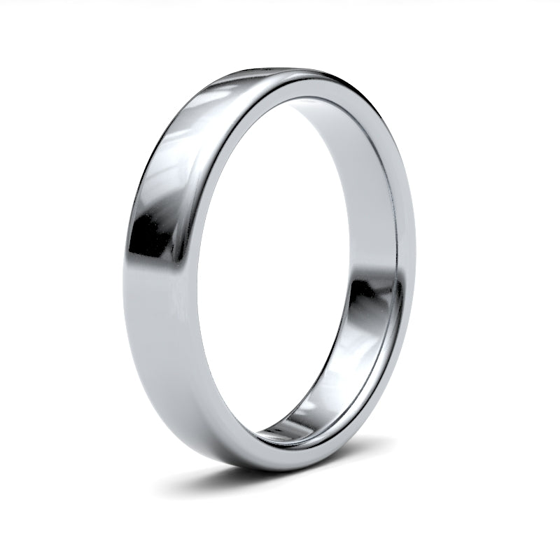 Men's Comfort Fit Wedding Ring with Soft Court Profile