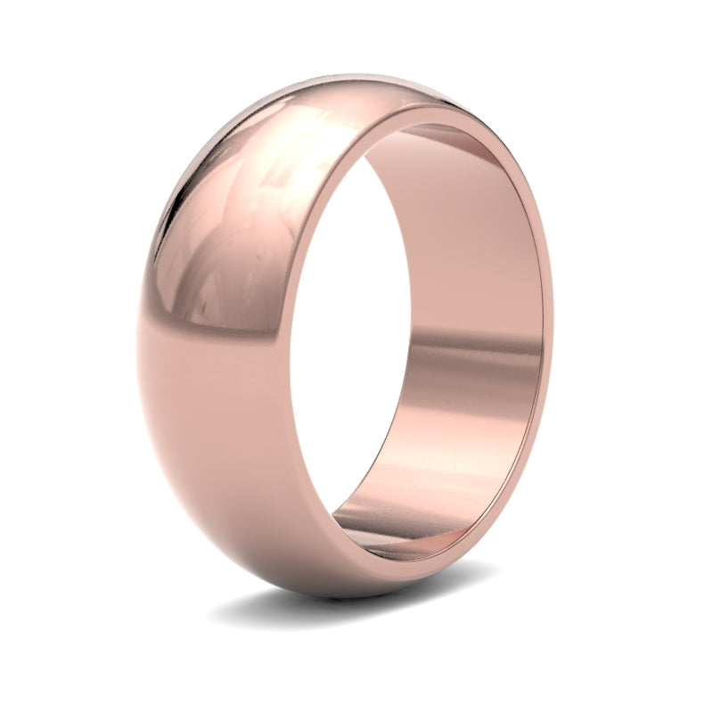 Gents D-Shape Profile Wedding Bands Timeless Symbols of Commitment.