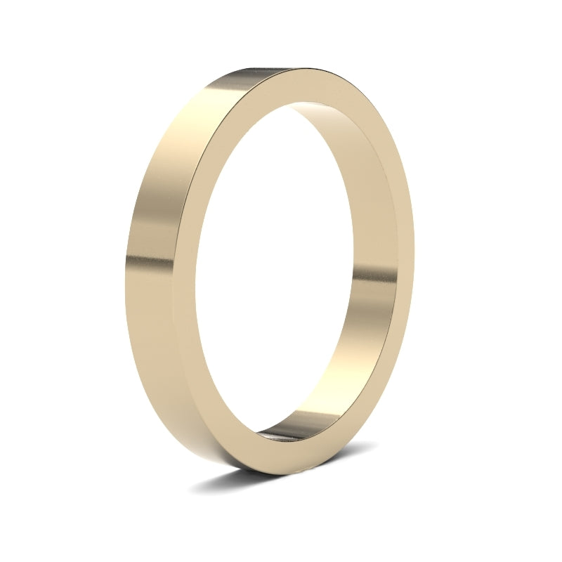 Explore Our Selection of Ladies' Flat Profile Wedding Bands.