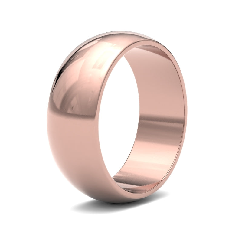 Gents D-Shape Profile Wedding Bands Timeless Symbols of Commitment.