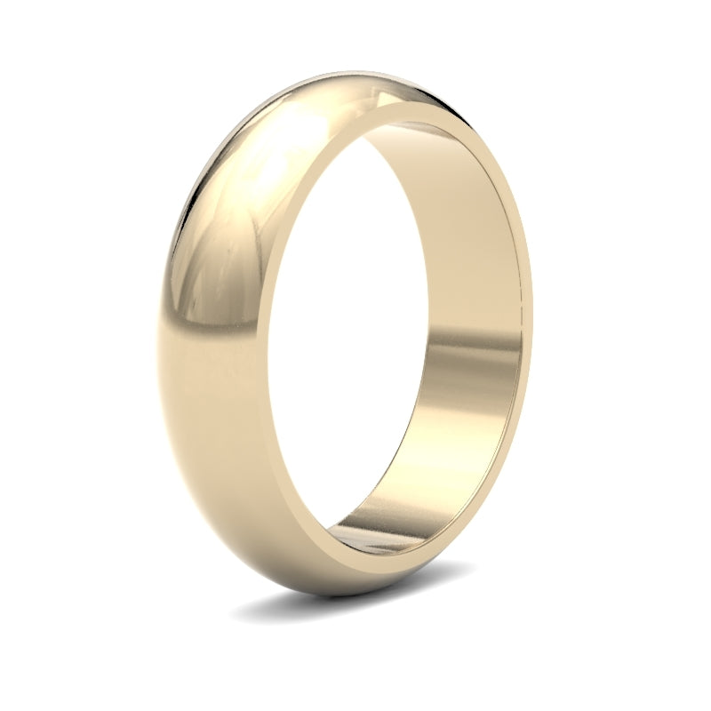 Gents D-Shape Profile Wedding Bands Timeless Symbols of Commitment.