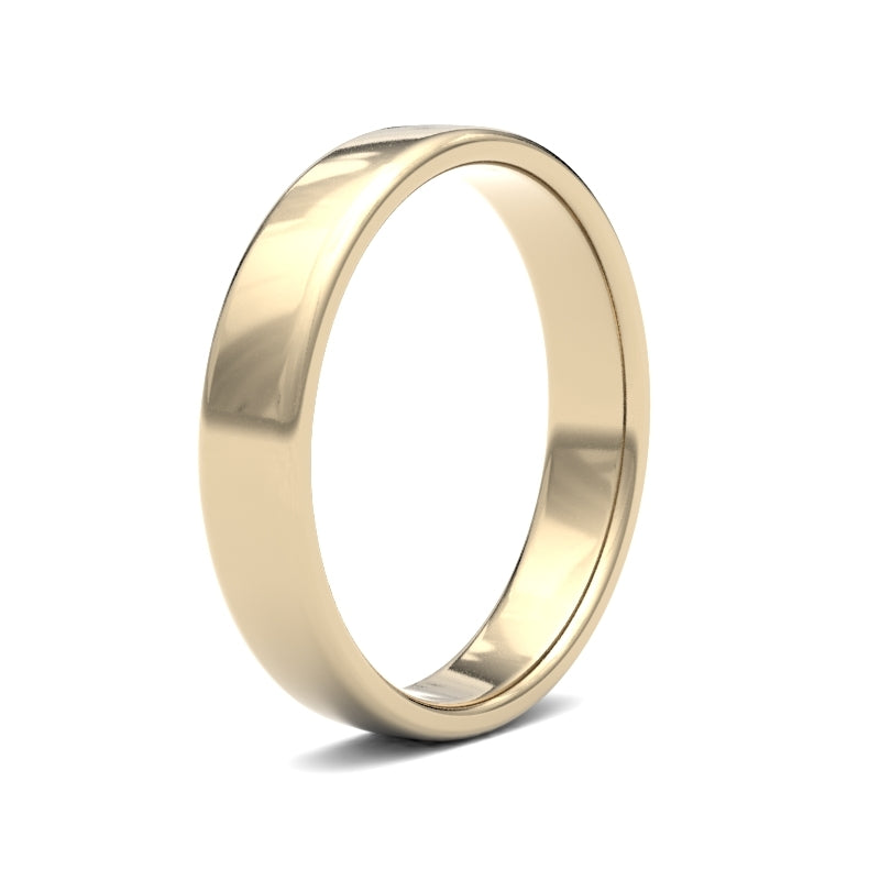 Men's Comfort Fit Wedding Ring with Soft Court Profile